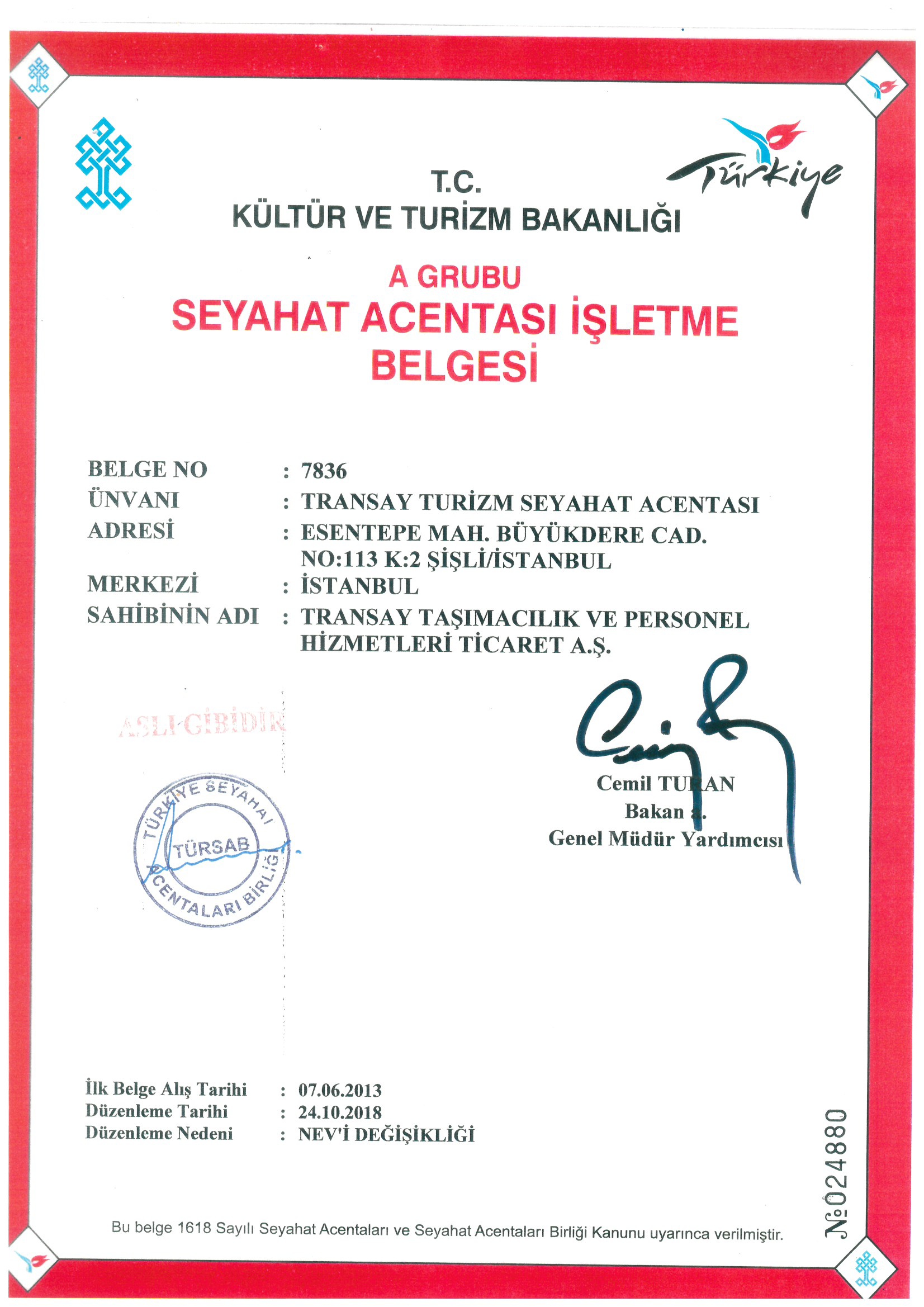 Yetki Belgeleri